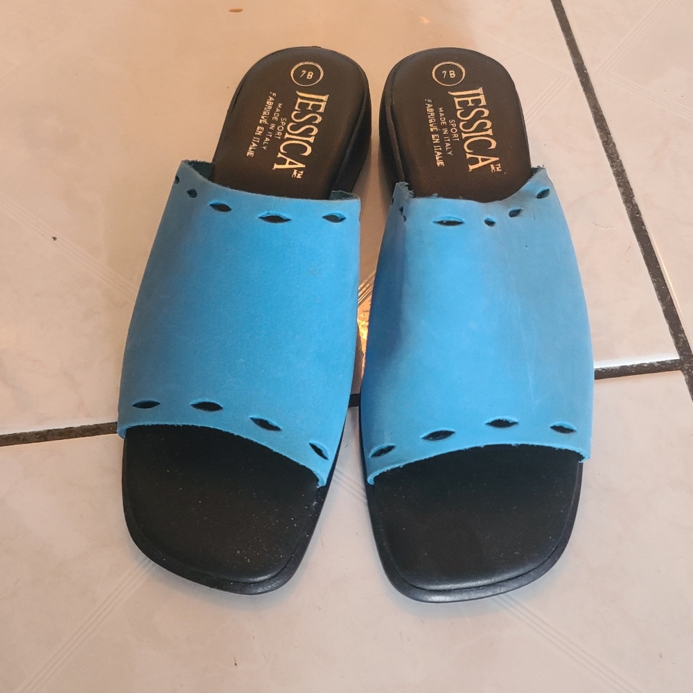Blue Sandals - Picture 2 of 4